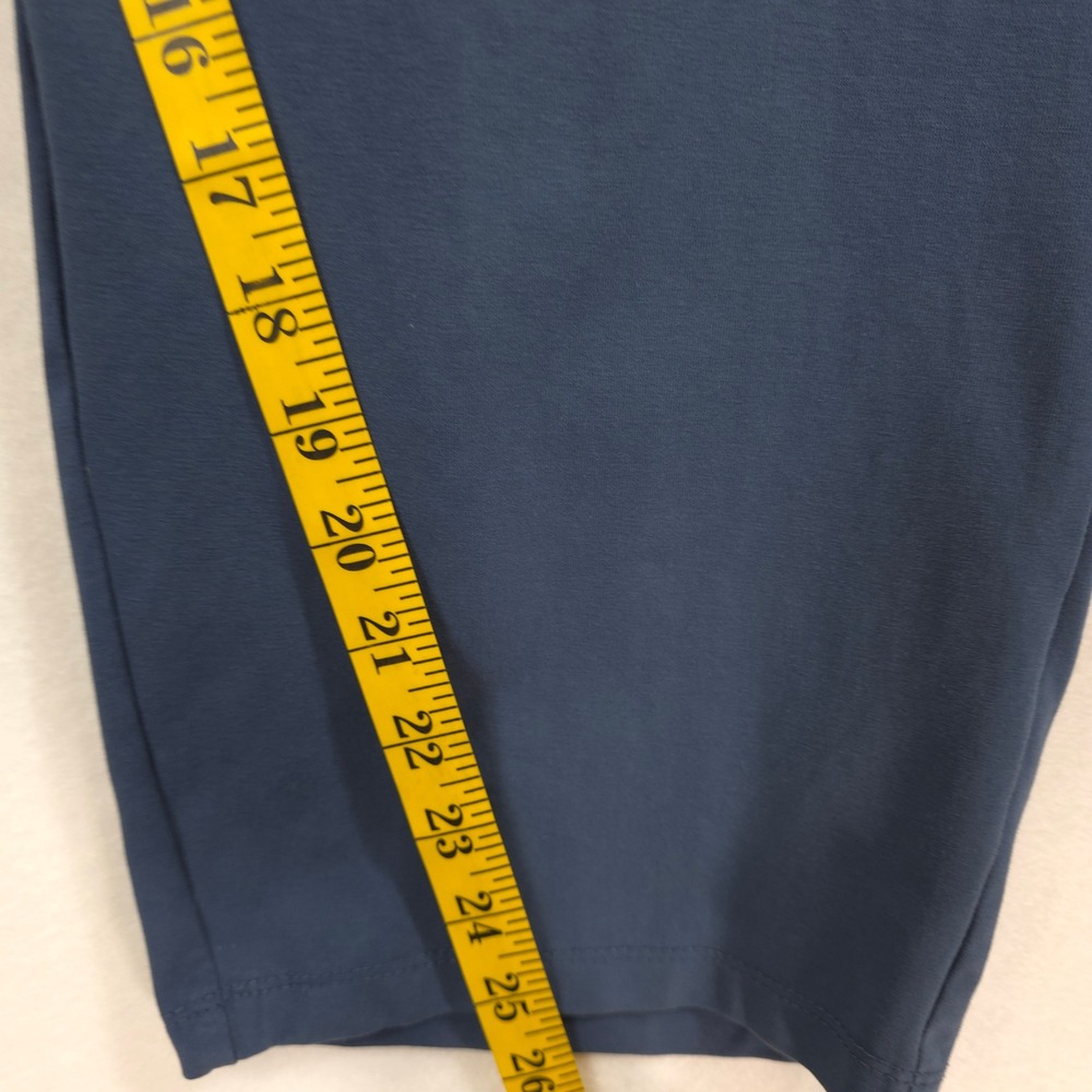 Susan Graver Weekend Crop Pants Pull On Blue Women 2XP Casual Chic Office Travel - Picture 4 of 7